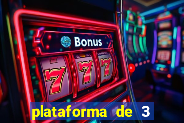 plataforma de 3 reais link